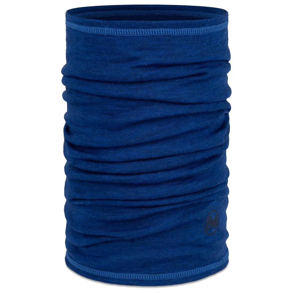 Halswärmer Buff ---Merino Lightweight Youth Neckwear Solid Cobalt