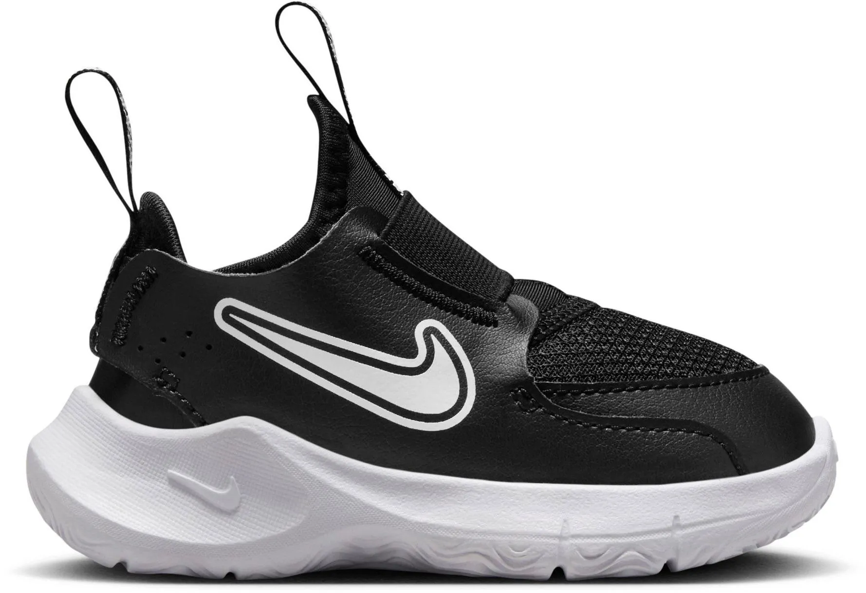 Nike FLEX RUNNER 3 TD Sneaker Kinder black-white im Online Shop von kaufen