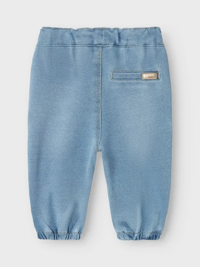 ✵ Name It Sweatjeans »NBFBELLA ROUND JEANS 6101-TR NOOS«, mit coolen Abriebeffekten online entdecken | Jelmoli-Versand